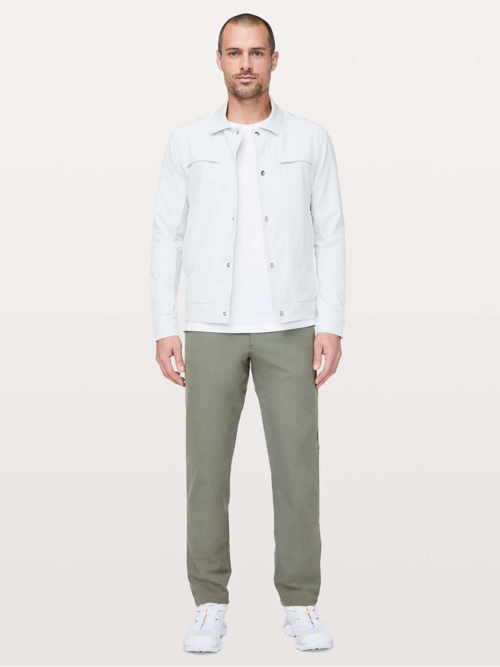 lululemon athletica Men's Olive Chino-Style Performance Pants